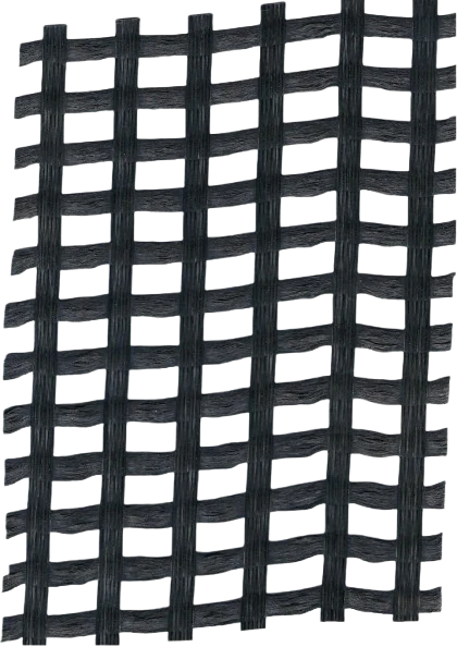 Woven PET geogrid supplied material sample