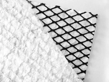Geocomposite supplied material sample